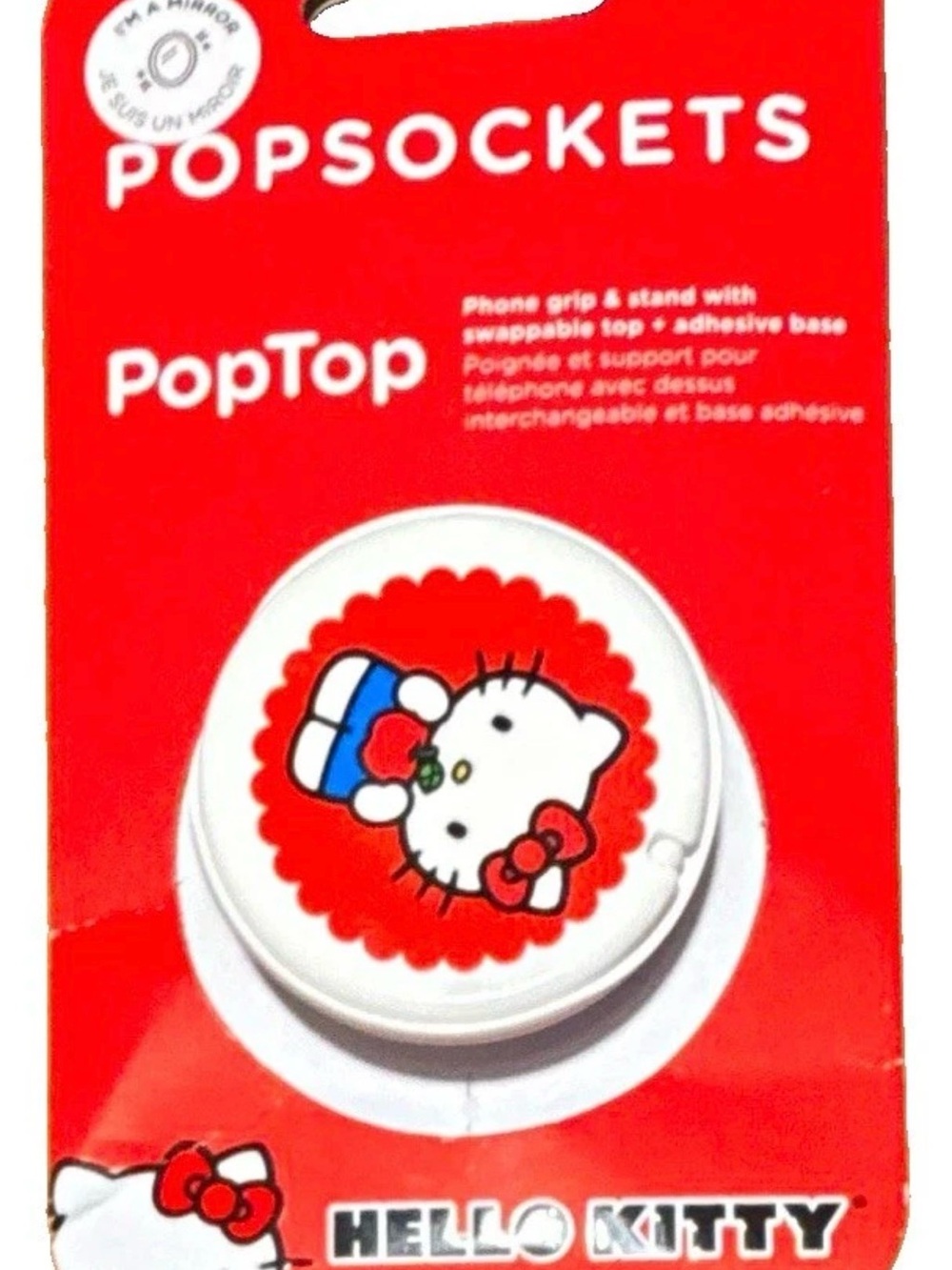 PopSocket PopTop Hello Kitty Red and White Phone Grip